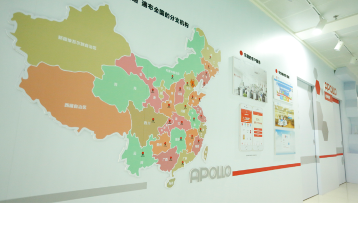 全国分公司分布图