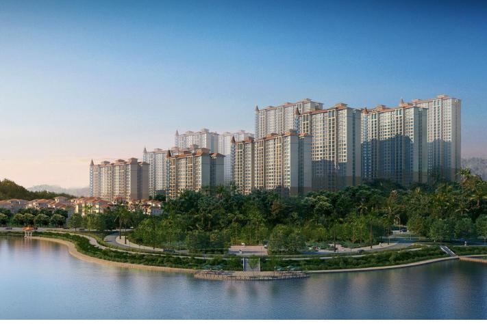 中海星湖花园,中海际,中海花城湾_大山谷图库