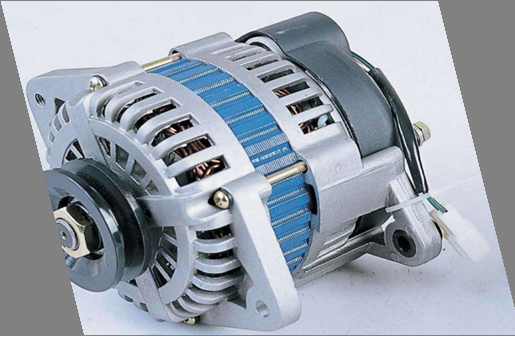 奥博自制的发电机!